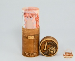 Футляр под деньги "Евро"