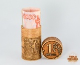 Футляр под деньги "Рубль"